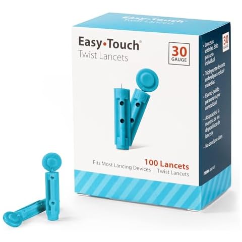 EasyTouch Twist Lancets, 30 G, Box of 100 Cover