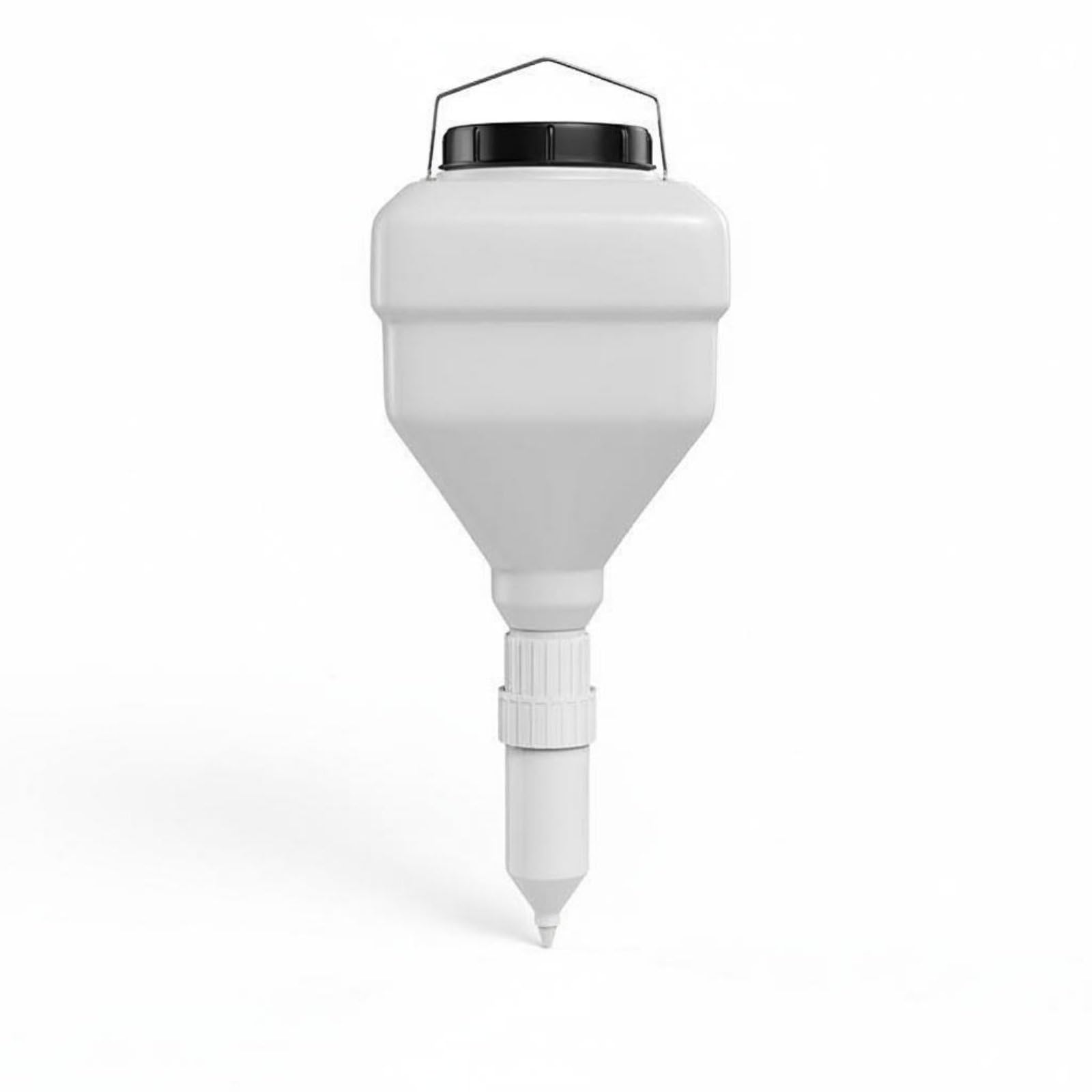 Dispenser per con Contenitore per Ketchup Bottiglia Appositamente Progettata per Dispensare Salse Dense Facile da Appendere Realizzato in Materiale, Barile Quadrato 3,5L