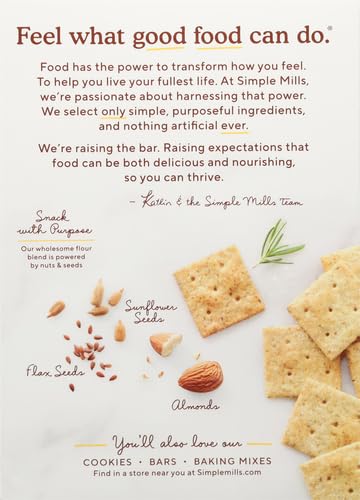 Simple Mills 0856069005124 Almond Flour Crackers thumb #2