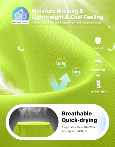 Image of UPF 50+ Sun Shirt for Women Long Sleeve Quick Dry UV Protection Hiking Top