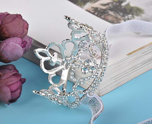 Myralice Baby Girls Crystal Crown Hair Belt Crown Tiara Headband Baby Photography Headband Props #TOP5