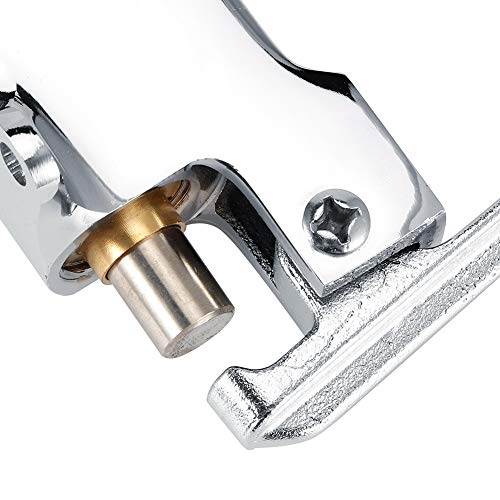 Valve à pédale G1/2 cuivre accessoire robinet lavabo montage sol - 7
