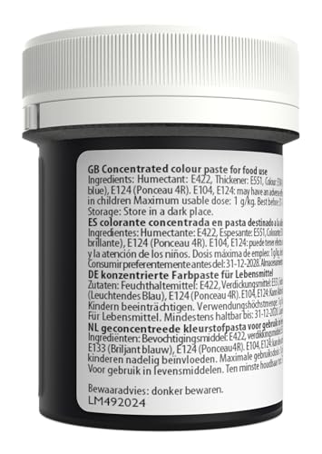 Sugarflair Colours Maximum Concentrated Paste Edible Food Colouring 42g Black Extra