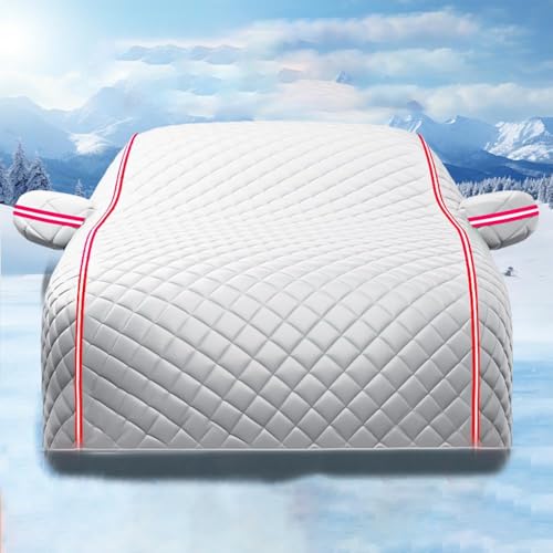 Housse de Protection complète pour Garage Hiver pour Peugeot 206 Berline 2007-2012, Anti-poussière, imperméable et résistante aux UV