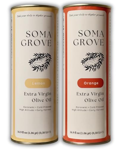 Aceite de oliva extra virgen sabor limón y naranja miniatura 1