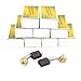 Aexit 10 Pairs Electrical equipment Motor Rotary Power Tool Carbon Brush 18mm x 13mm x 7mm