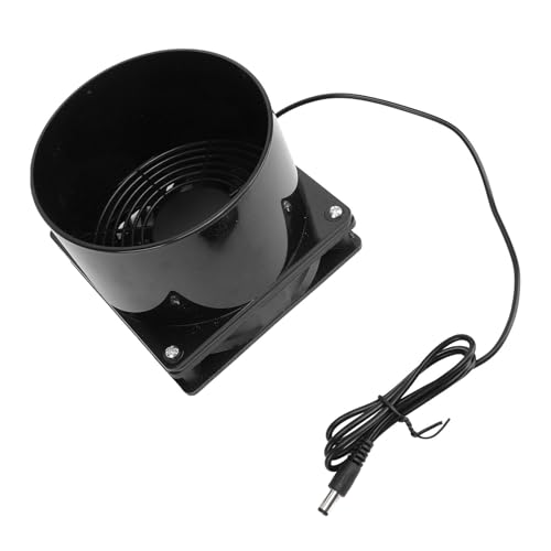 Ventilador de extracción Pssopp para garaje, con brida ABS y rejilla plástica de seguridad, 2600 RPM, 430 CFM para baño, RV, invernadero, habitación de mascotas y ventilación del hogar miniatura 3
