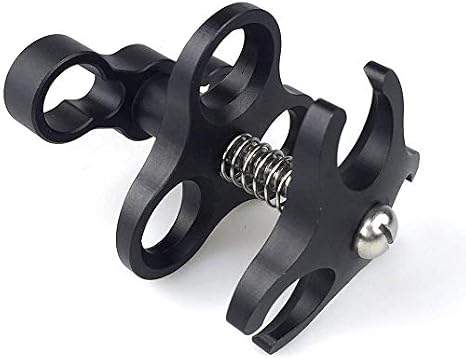 Seafrogs Diving Essential Accessory Ball Arm Clamp Three Cut Out Hole Lighting Arm System Fixed Mount Waterproof Case Tray Attachment CP-3