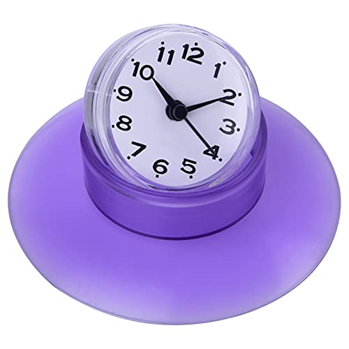 YUMILI Wall Clock, Mini Cute Mirror Suction Wall Clock Quartz Clock - Image 4