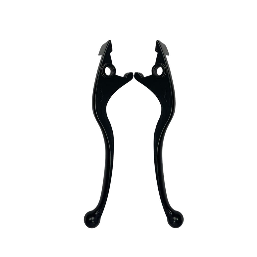 YQIAPZE 1PC Motorcycle Left Right Side Black Hydraulic Brake Handle Lever for Scooter Moped Brake Clutch Levers Handlebars