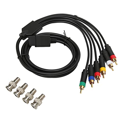 RASTKY - RASTKY Hochflexibles RGB-RGBS-Verbundkabel, Starke Stabilität für N64 SFC-Spielekonsolenzubehör