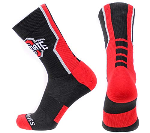 Donegal Bay Ohio State Buckeyes Black Performance Socks