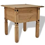 Mesa auxiliar de pino mexicano Corona Range 53,5 x 53,5 x 55 cm