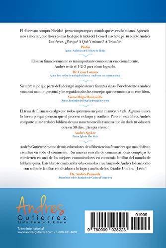 Transforma tus finanzas en 30 días 0999028227 Book Cover