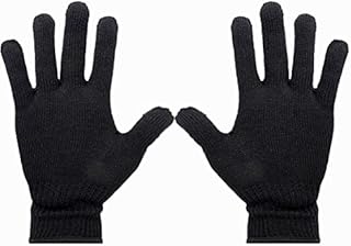 kuou 2 PCS Heat Resistant Gloves for Hair Styling, Heat Proof Gloves for Hair Curling Wand, Heat Protection Gloves Flat Iron Heat Blocking for Curling, Fit Unisex Hand Sizes