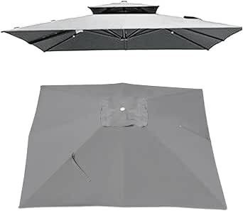 Tessuto di Ricambio per Ombrellone 2,2 M, 2,4 M, 2,6 M, 2,8