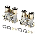 Compatibile con carburatore Weber 40 IDF 40IDF Carby Compatibile con VW Maggiolino 1990 1960 Compatibile con VW EMPI Doppio carburatore Installazione orizzontale