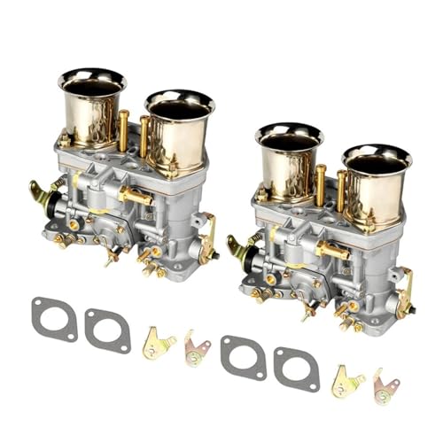 Compatibile con carburatore Weber 40 IDF 40IDF Carby Compatibile con VW Maggiolino 1990 1960 Compatibile con VW EMPI Doppio carburatore Installazione orizzontale
