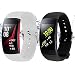 Produktbild Rukoy Armband für Samsung Gear Fit 2 Band/Gear Fit 2 Pro [2-Pack: Schwarz + Weiß], Ersatzbänder Zubehör für Samsung Gear Fit2 Pro SM-R365 / Gear Fit2 SM-R360 Smartwatch (5,9"-7,5")