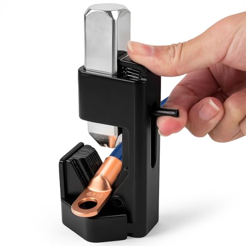 Hammer Lug Crimper Tool for 8 AWG to 0000 AWG Battery & Welding Cables