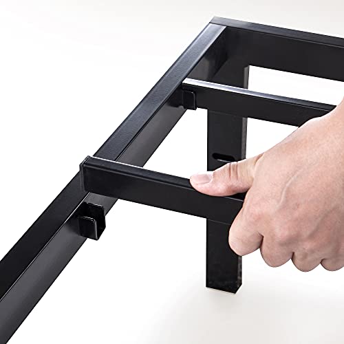 Image of ZINUS Yelena 18 Inch Metal Platform Bed Frame, Steel Slat Support, No Box Spring Needed, Easy Assembly, Queen