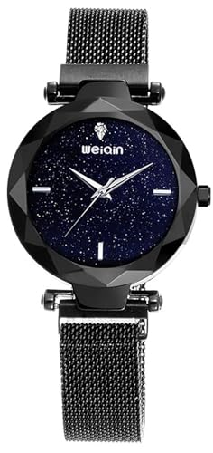 MASTOP Luxury Women Watches Analog Quartz Watch Bracelet Watch Mesh Band Waterproof Wrist Watches for Ladies, Z Black, Classic (B07ZYLW9FN) Amazon Price History, Amazon Price Tracker