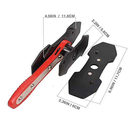 HARDK Brake Caliper Press and Telescoping Magnetic Pick Up Tool 20 lb Set, Car Brake Caliper Ratcheting Piston Spreader Press Tool, Wrench Spreader Tools, 360 Degree Ratchet Swing