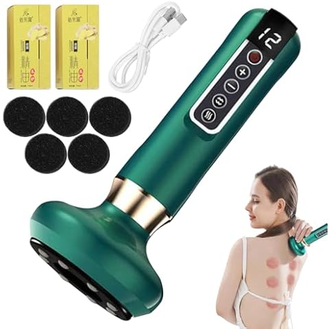 Varially Anti Cellulite Massager, New Bluile Cellulite Massager,Handheld Cellulite Massager, Intelligence Vaovac Anti-Cellulite Massager, Massage Abdominal Belly Thighs Butt Neck at Home (Green) Cover