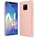 Produktbild Conie® Basic Backcove Hülle für Huawei Mate 20 Pro, [ Microfaser Innenfutter ] Schutzhülle sturzsichere Hülle aus TPU Anti Fingerprint Rückschale, Mate 20 Pro Case Rosa