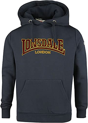 Lonsdale London Hooded Classic LL002 Homme Sweat-Shirt à Capuche Bleu M