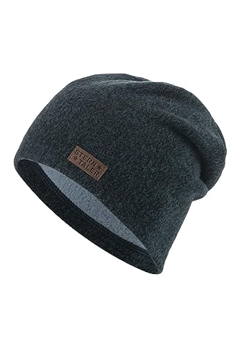 Sterntaler Slouch-Beanie Melange Berretto, Blu Marino, 49 Bambini e Ragazzi