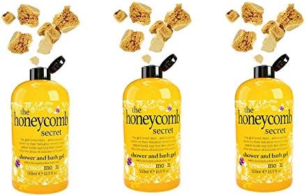 Treacle Moon The Honeycomb Secret Special Edition Shower & Bath Gel 500ml, Pack of 3