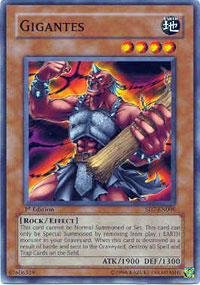 Yu-Gi-Oh! - Gigantes (SD7-EN006) - Structure Deck 7: Invincible Fortress - 1st Edition