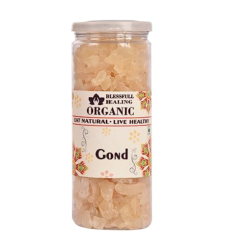 Blessfull Healing Organic Gond Katira 400 Gram Airtight Container image 4