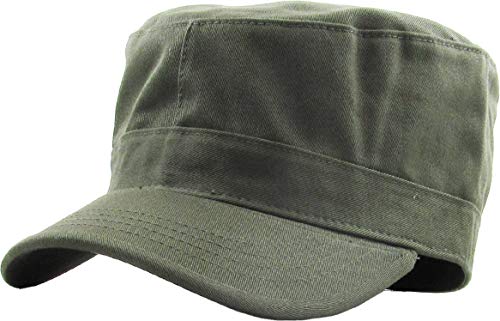 Image of KB-Ethos Cadet Army Cap Basic Everyday Military Style Hat (Now with STASH Pocket Version Available)