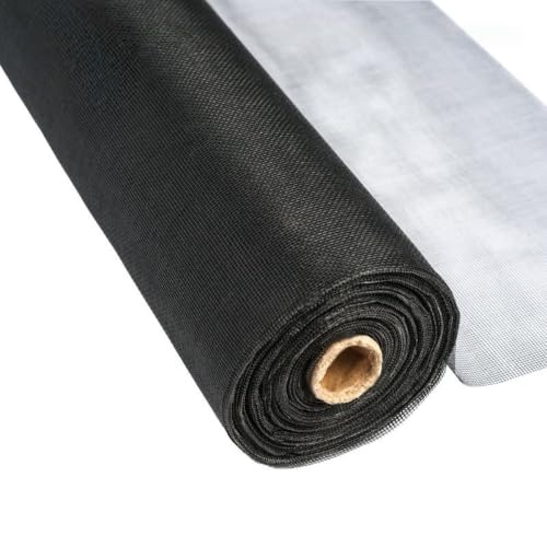 36" x 100' Fiberglass Window Screen Mesh Replacement Roll, Heavy Duty Screen Door Mesh, Easy-to-Cut Insect Screen Mesh for Windows, Porch, Patio, Pool & Outdoor Enclosures