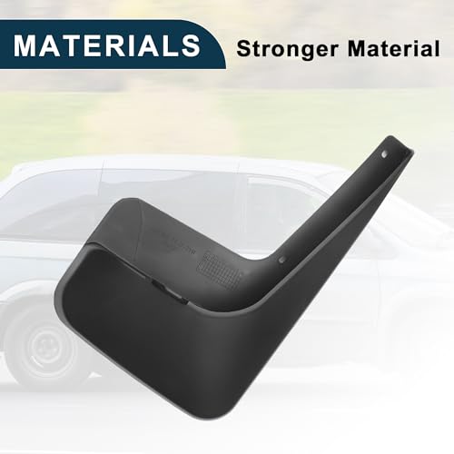 Image of Mud Flap Splash Guard for Dodge Grand Caravan 2011-2016 Durable | Front & Rear Side Mudflaps with Mount Accessor 1 Set