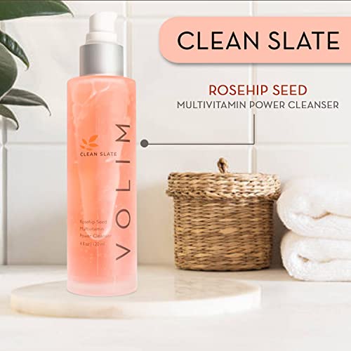 Volim Clean Slate Rosehip Oil Facial Cleansing Gel, Gentle Natural Face Wash #TOP1