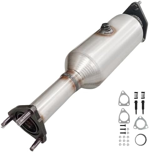 Front Exhaust Flex Pipe & Catalytic Converter For Honda Accord 2.4L 2003-2007 - Stainless Steel