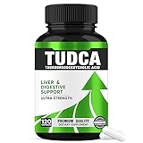 TUDCA Kapseln 2000 mg pro Portion – Unterstützt Lebergesundheit, Gallenfluss, Gallenblasen- und Verdauungsgesundheit, Entgiftung – Gentechnikfrei, glutenfrei – 120 Kapseln