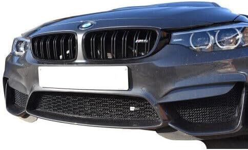 Zunsport Compatible With BMW M3 And M4 (F80, F82, F83) - Front Grill Set - Black Finish (2014-2020)