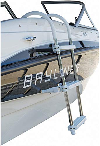 DotLine 3 Step Gunwale Hook Aluminum Ladder