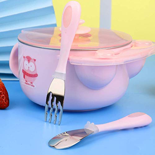 Tunchmo 4 Pieces Toddler Stainless Steel Forks And Spoons With Easy-Grip Handles And Storage Case - Bpa-Free Materials, Dishwasher Safe - Ideal For School Lunches, Traveling And Outdoor Activities #TOP7