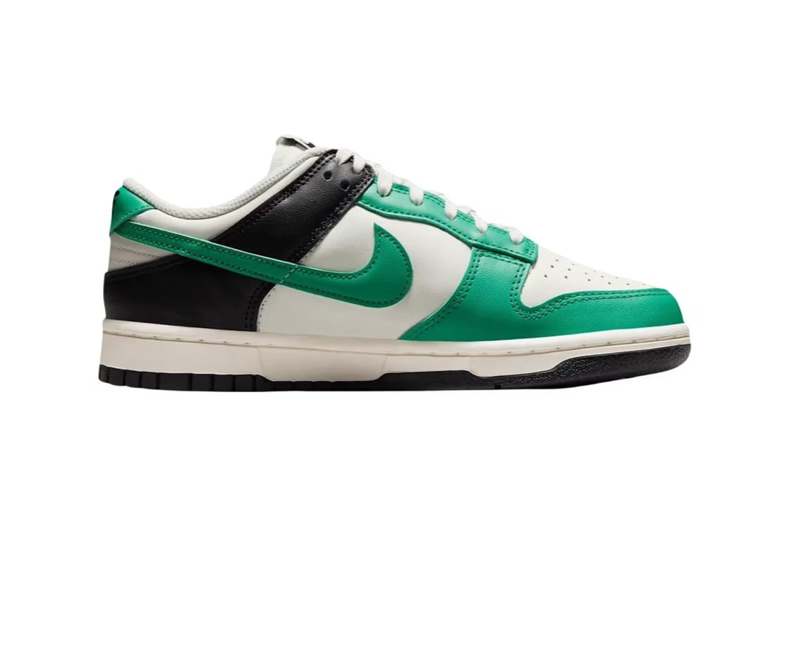 Nike Dunk Low - Zapatos casuales para mujer (IB4363-133, blanco/verde)