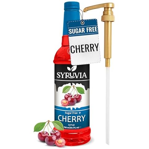 Syruvia Sugar Free Cherry Syrup Cover