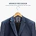 Wooden Hangers - 20 Pack, Heavy Duty, Non Slip Wood Hangers for Coats, Jackets, Suits, & Pants - Clothes Hangers for Closet W/Bar and Notches