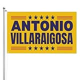 3x5 Antonio Villaraigosa for Governor 2026 Flags Double Sided 3-Layers Support Antonio Villaraigosa Flag for Outside Garden Lawn Yard Signs Large Decoration