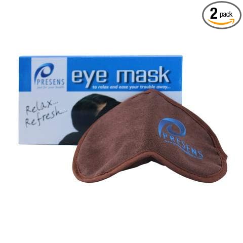 Presens Eye Mask Eye Mask, Super Smooth Sleep Mask And Blind Fold Black