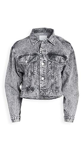 AG Adriano Goldschmied Women's Mirah Cropped Denim Jacket, Diversion, M