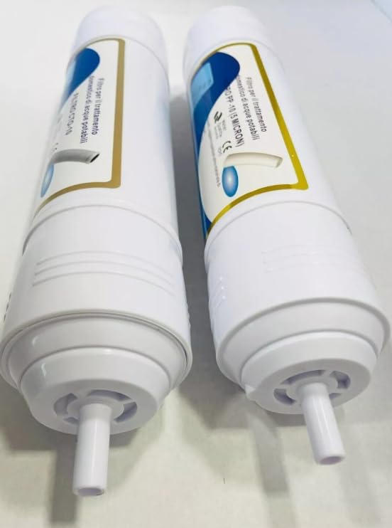 Kit de filtros de repuesto para ósmosis inversa Ropad, 2 membranas 150 GPD, 2 filtros, sistema de purificación de agua de 4 etapas